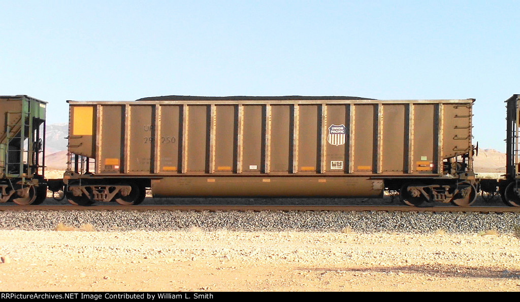 WB Loaded Coal Hooper Frt at Erie NV W-Pshr -37